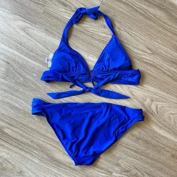 Robin Piccone Royal Blue Bikini - Picture 4 of 4